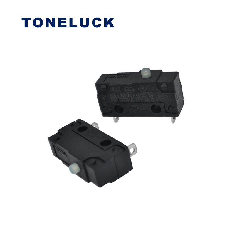 Toneluck S22 Micro Switch SPST Soldering Pin 10A 250V 40T125 10 micro switch spdt 4