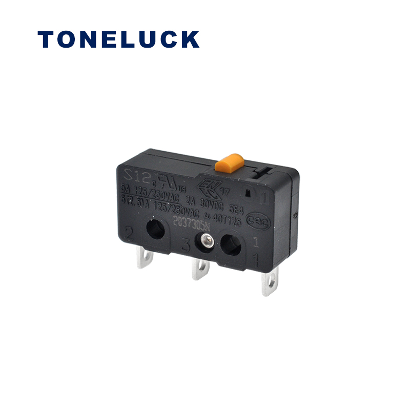 MS24547-1 MIL-SPEC Microswitch - SPDT Momentary, 7A/250VAC (New Open Box)