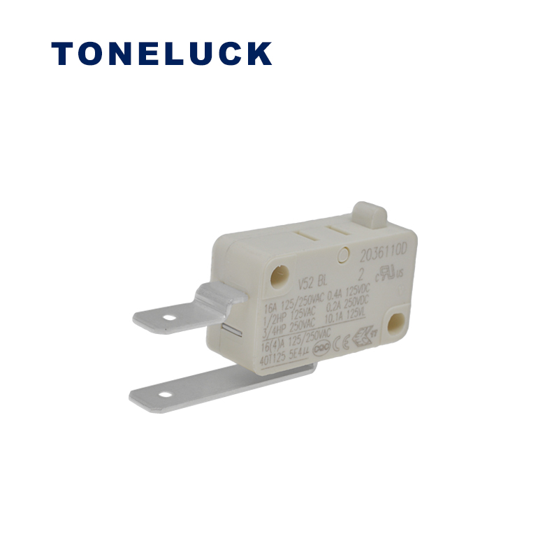 Micro Switch Normally Closed SPST 40T125 IEC 60335-1 UL 94V-0 8 micro switch normally closed 2