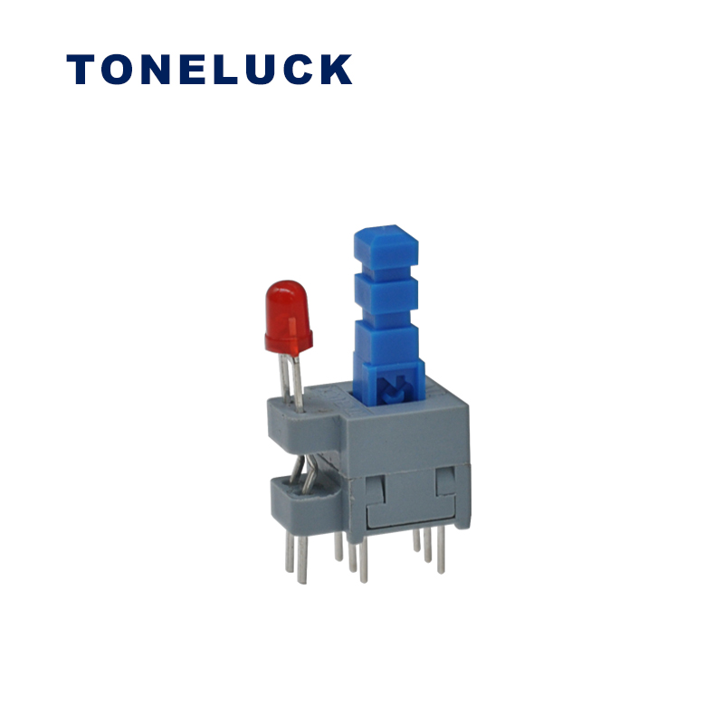 Push Button Electrical Switch Single LED Light 0.1A 30VDC 15 push button electrical switch 2