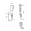 pcb mount push button switch 5