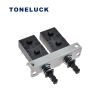 2 Gang Push Button Switch Subassembly Self Lock 2