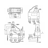 MQS-421BE03-AG01 Automotive Micro Switches 12V DC 24 VDC With Water Function (1)