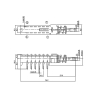 30V DC Push Button Switch 4P2T 3.5mm Travel 1