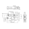 Door Micro Switch For Microwave for 16A 125250VAC 1