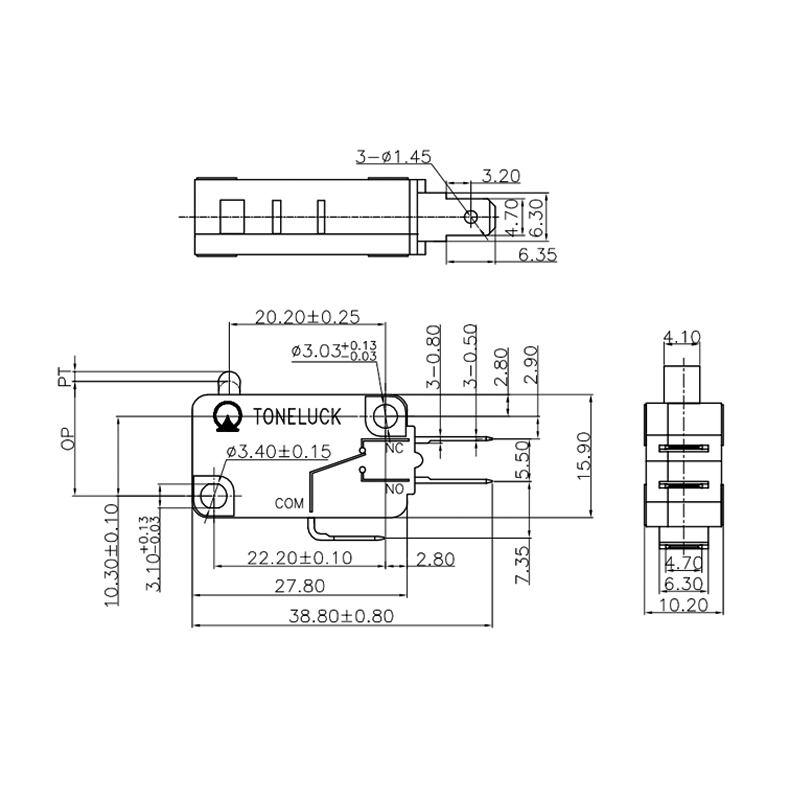 Door Micro Switch For Microwave for 16A 125/250VAC 13 Door Micro Switch For Microwave for 16A 125250VAC 1