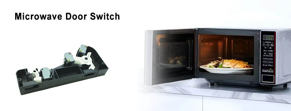 Microwave door switch banner