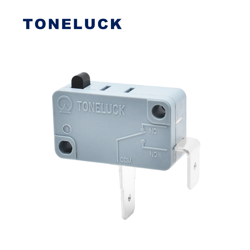 Microswitch NO NC 250V 16A micro-interrupteur à bouton 50g levier courbé