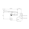 Microswitch Industrial Application High Temperature 40T200 7