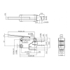 Safety Micro Switch Long Lever 16A for Position Limitation (1)