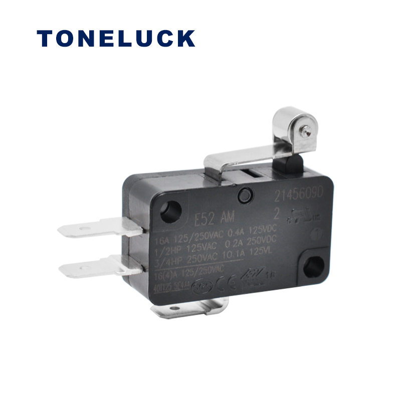 Micro Switch NC NO COM SPDT 16A UL94 V-0 Fireproofing - TONELUCK