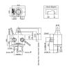 MQS-9A1HC-A1 Ultra Subminiature Micro Switch Drawing
