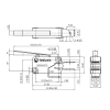 230V Micro Switch SPDT Metal Lever Low Force 10E5 (4)