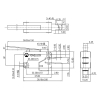 240 Volt Micro Switch SPDT Long Arm High Temperature (7)