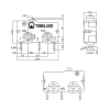 5 Amp Micro Switch 3 Terminal 40T85 UL 94V-0 (1)