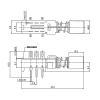 DPDT Latching Push Button Switch 1 A 250VDC (1)