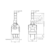 Non Latching Push Button Switch 2 Poles 0.1A 30VDC (3)