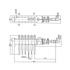 Spring Loaded Push Button Switch 12 Long Pin (6)