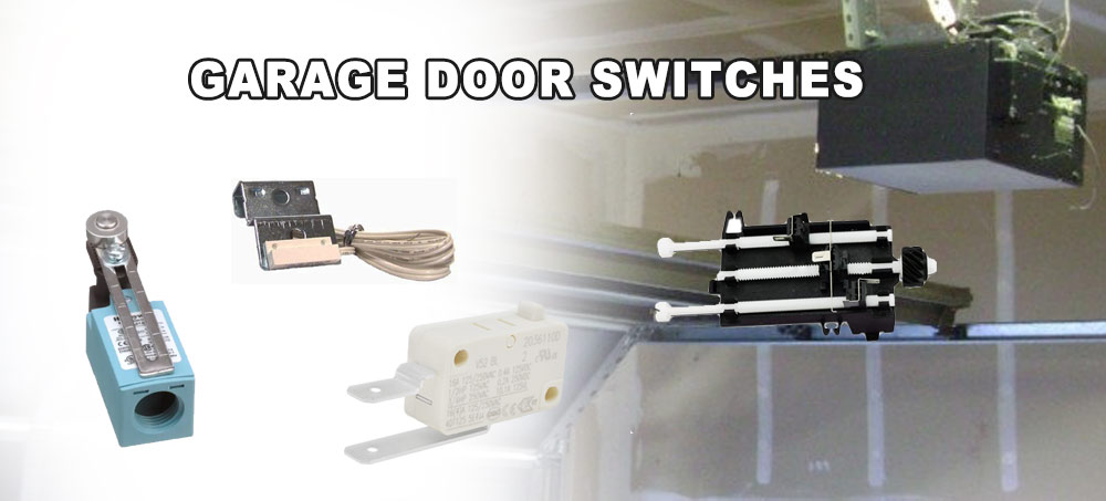 Garage door limit switch