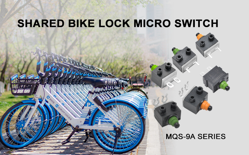 Shared bike lock micro switch