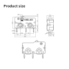 MQS-1 Micro Switch 3A 125/250V 40T85 5E4 Household Appliances Microswitch