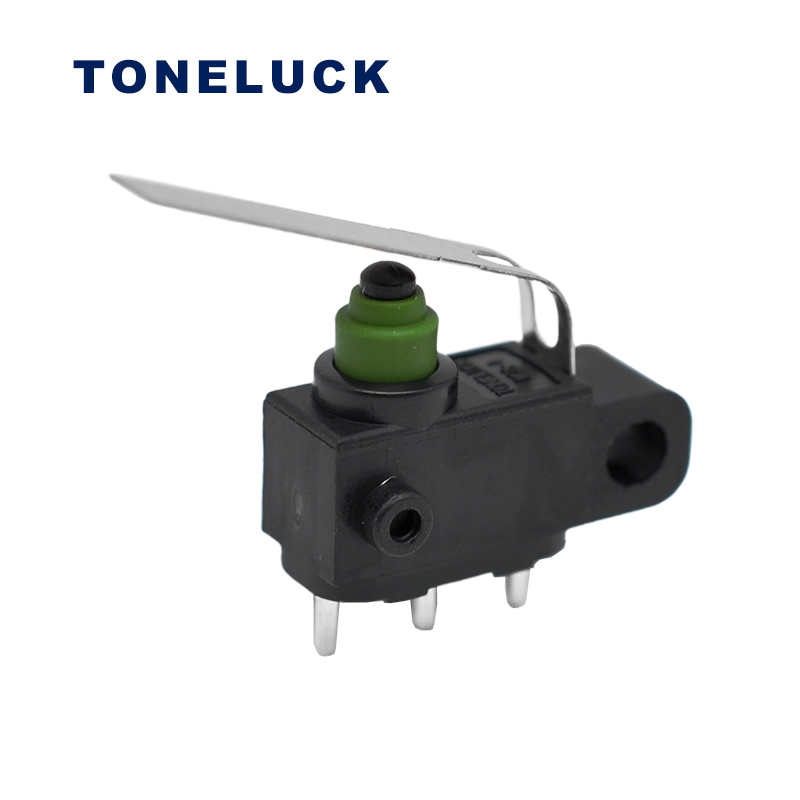 thumbnail image 2 of Omron Micro Limit Switch With Lever – 4-Pack, 15A 125/250VAC, Black/Red 2 of 4