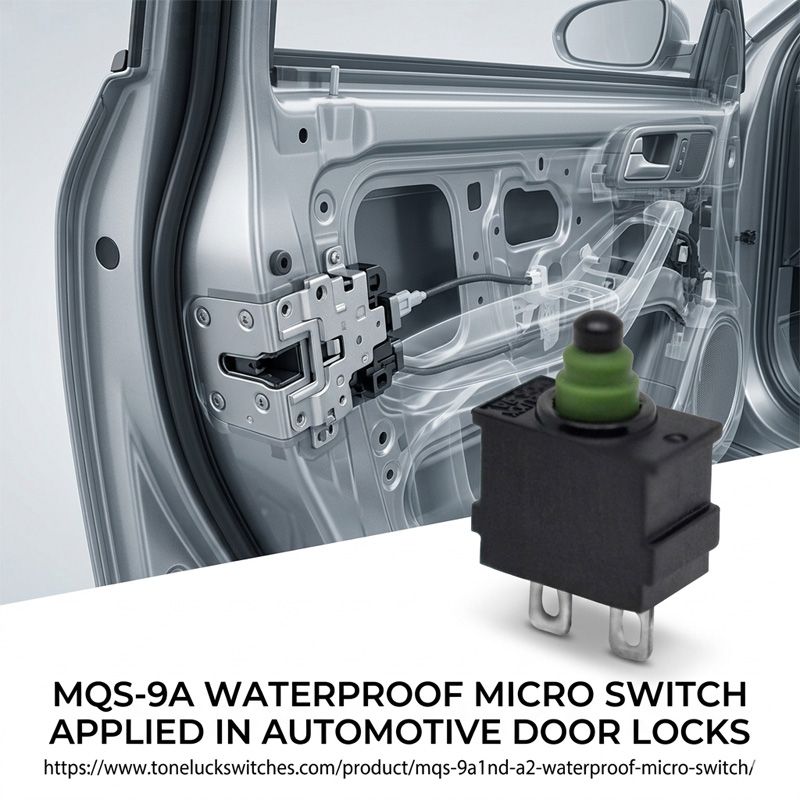 Application Article: Enhancing Automotive Reliability with TONELUCK MQS-9A Waterproof Micro Switches 3 TONELUCK MQS 9A Waterproof Micro Switches